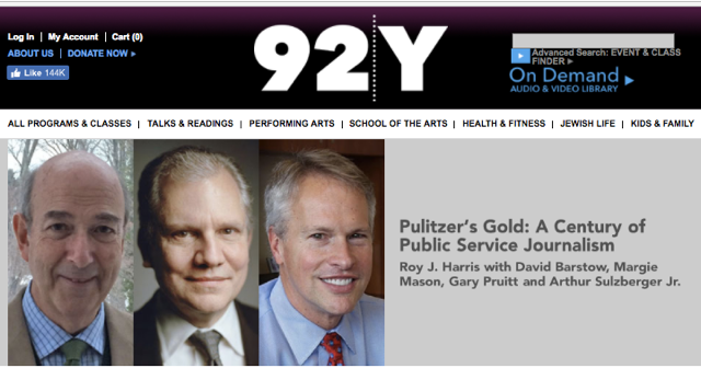 event at the 92 Y