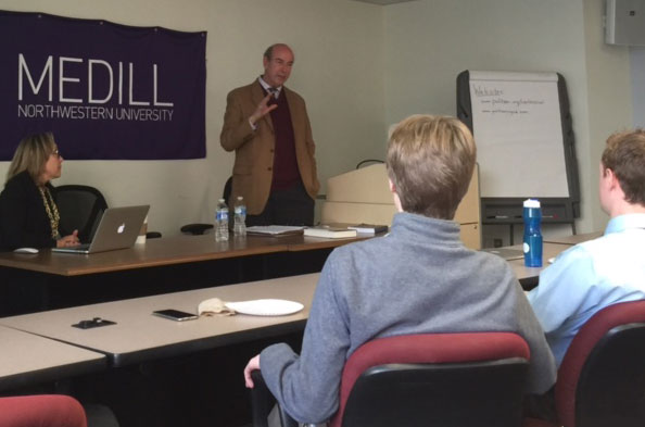 Roy Harris at Medill